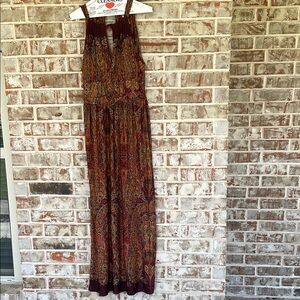 Emma & Michele Paisley Print Maxi Dress